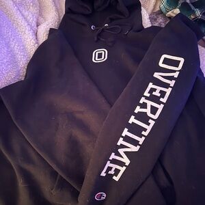 Champion Black Overtime Hoodie